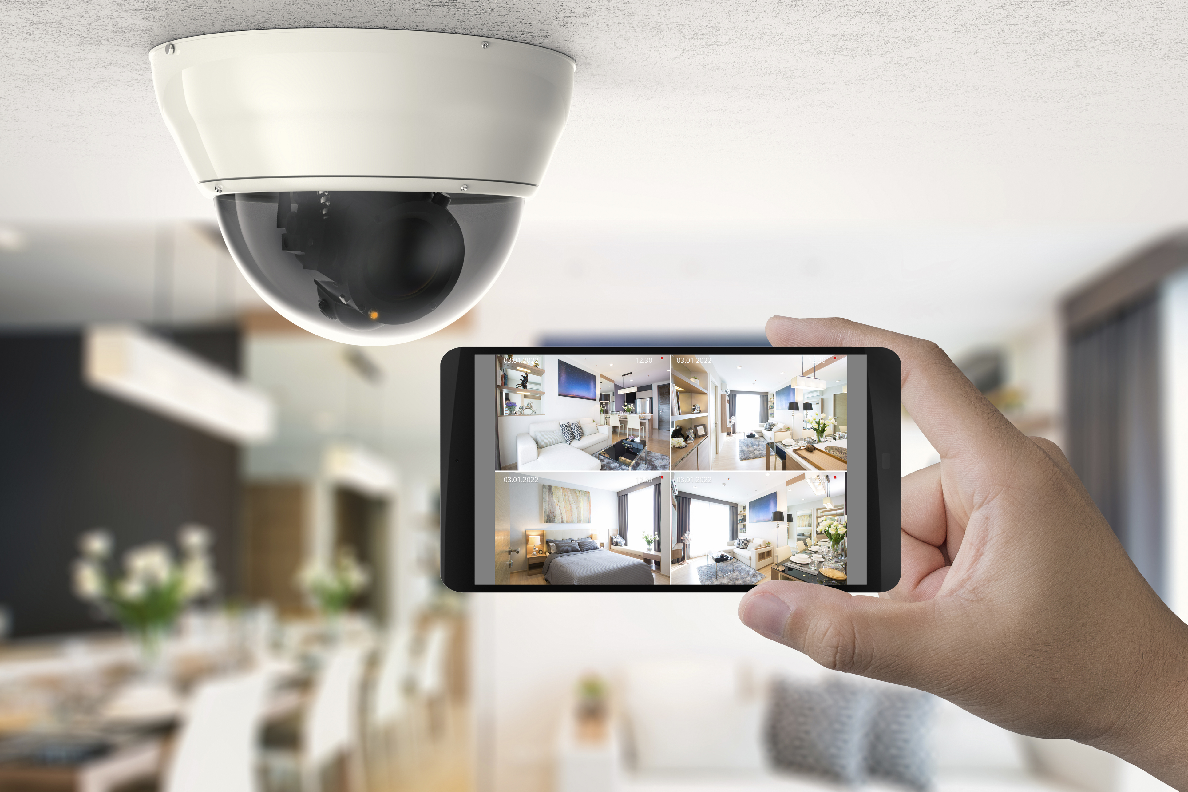 CCTV security camera installation and monitoring